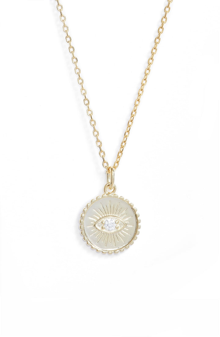 Coin Pendant Necklace | More Colors Available