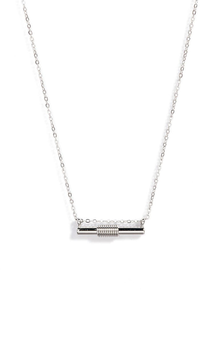 Wrapped Bar Necklace | More Colors Available