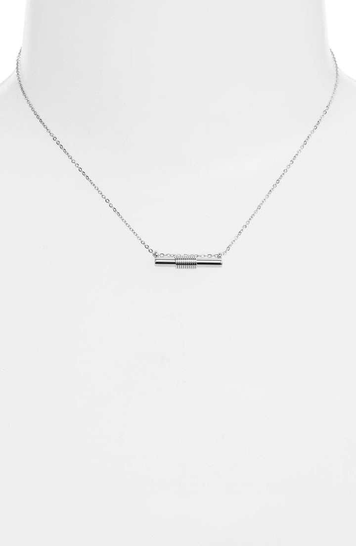 Wrapped Bar Necklace | More Colors Available