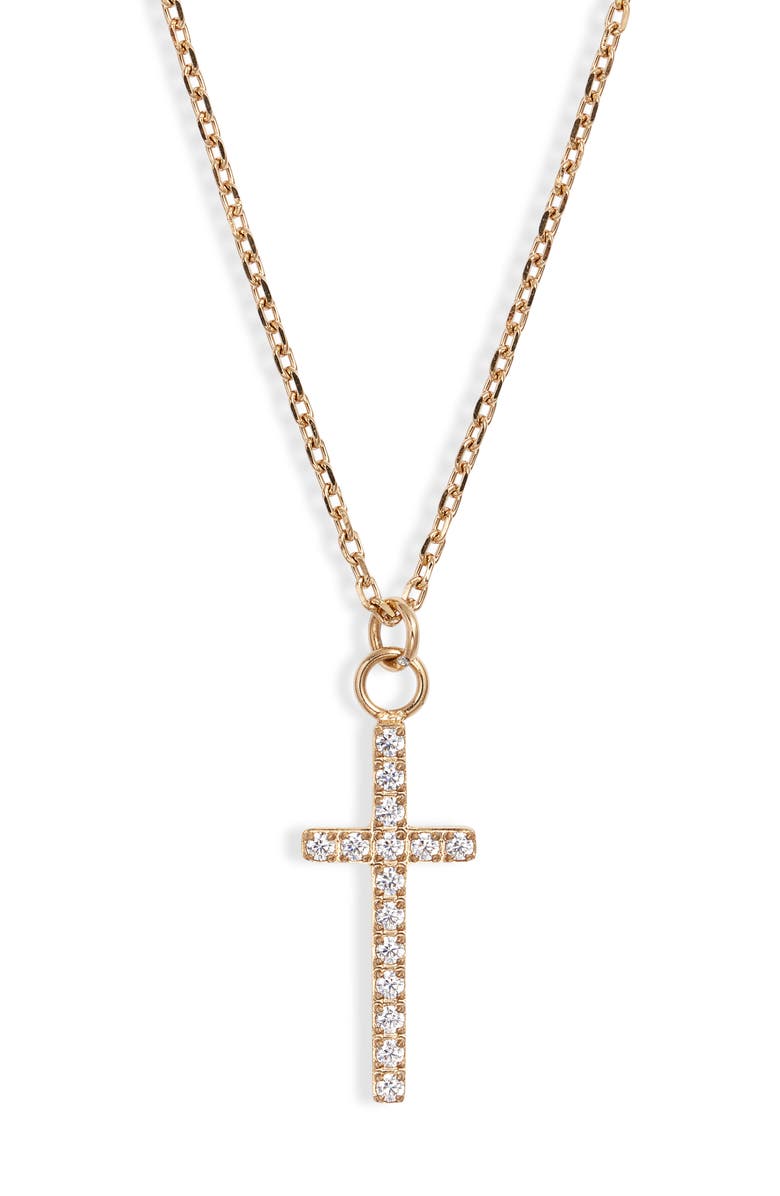 Crystal Cross Pendant Necklace | More Colors Available