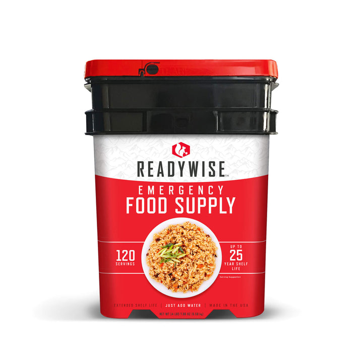 Readywise 120 Serving Entrée Only Grab and Go Bucket - Deal Changer