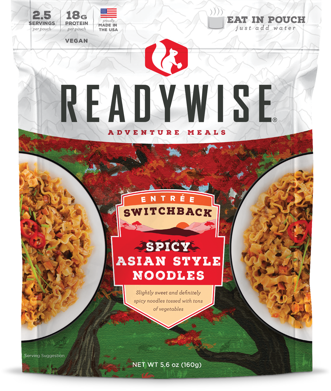Readywise 6 CT Case Switchback Spicy Asian Style Noodles - Deal Changer