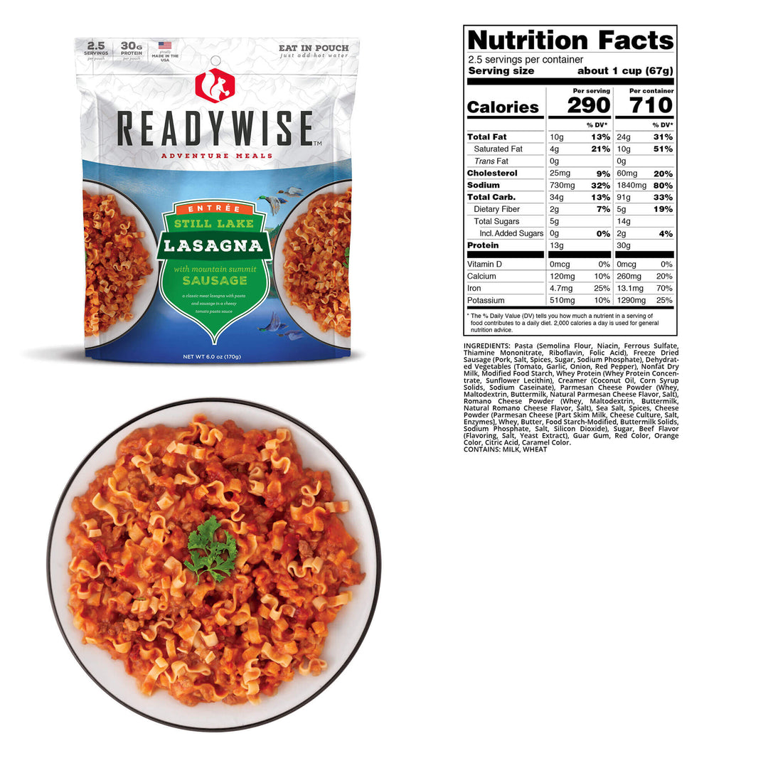 ReadyWise Camping Favorites Meals Pouches - 9 Ct Pack - Deal Changer