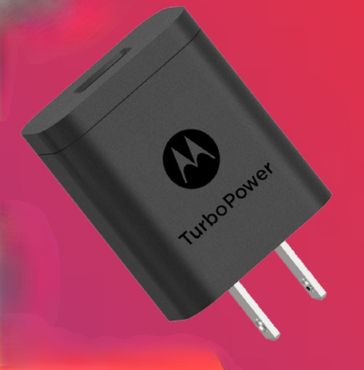 NUEVO Motorola SA18C30116 TurboPower 18W QC Cargador rápido rápido USB 3 ADAPTADOR de pared