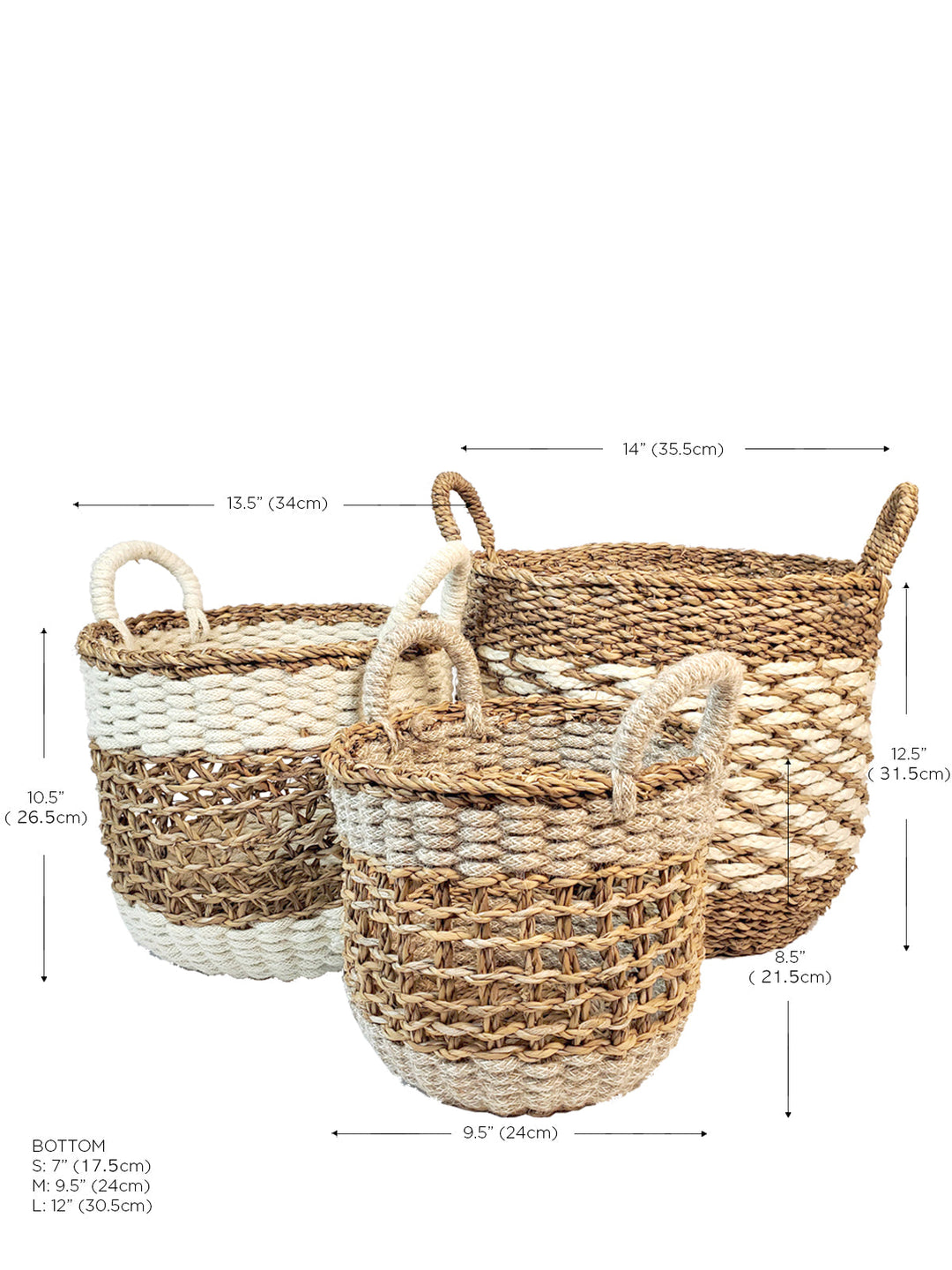 Ula Mesh Basket - Natural Hand Made