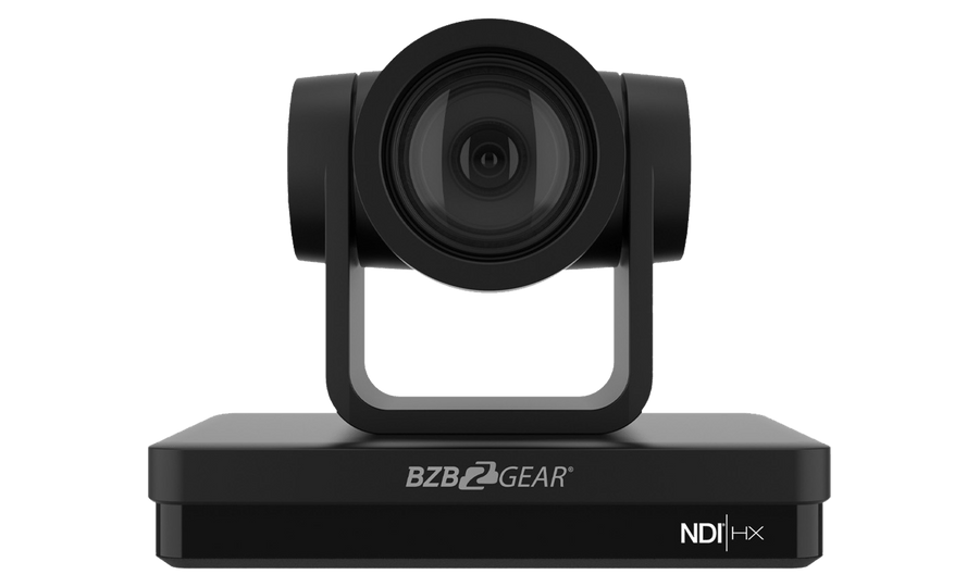 Universal 1080P FHD PTZ 12X NDI/HDMI/SDI/USB 3.0 RS232/485 Live Streaming Camera (Black)