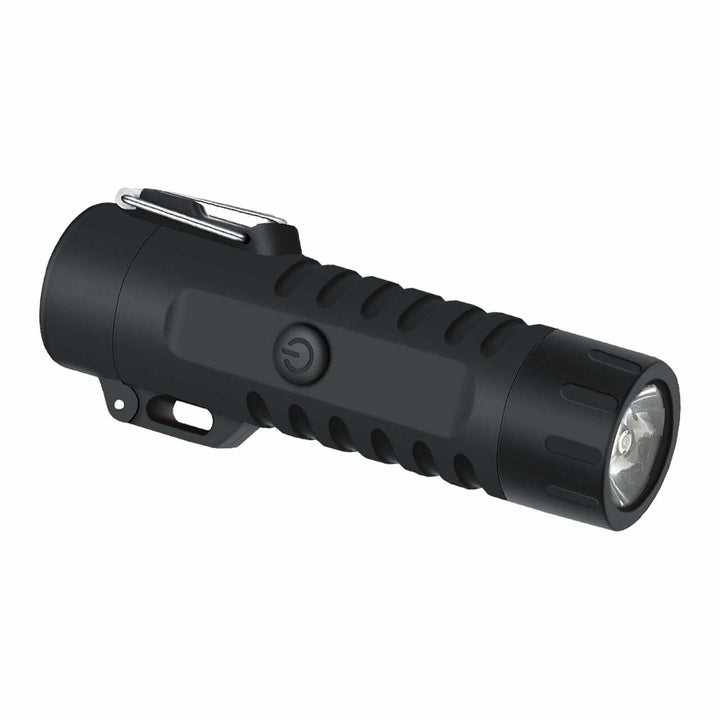 Dual-Arc Plasma Lighter & Flashlight Waterproof Windproof Rechargable