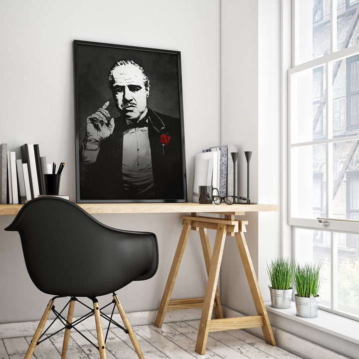 DON CORLEONE - THE GODFATHER POSTER PRINT
