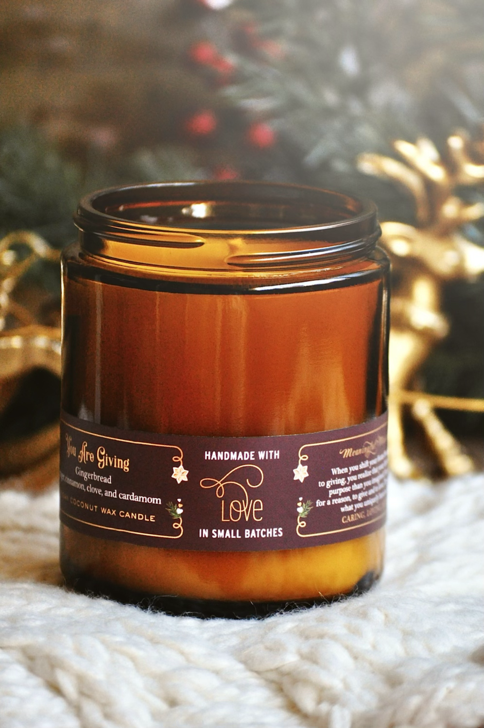 You Are Giving Gingerbread 8oz Candle