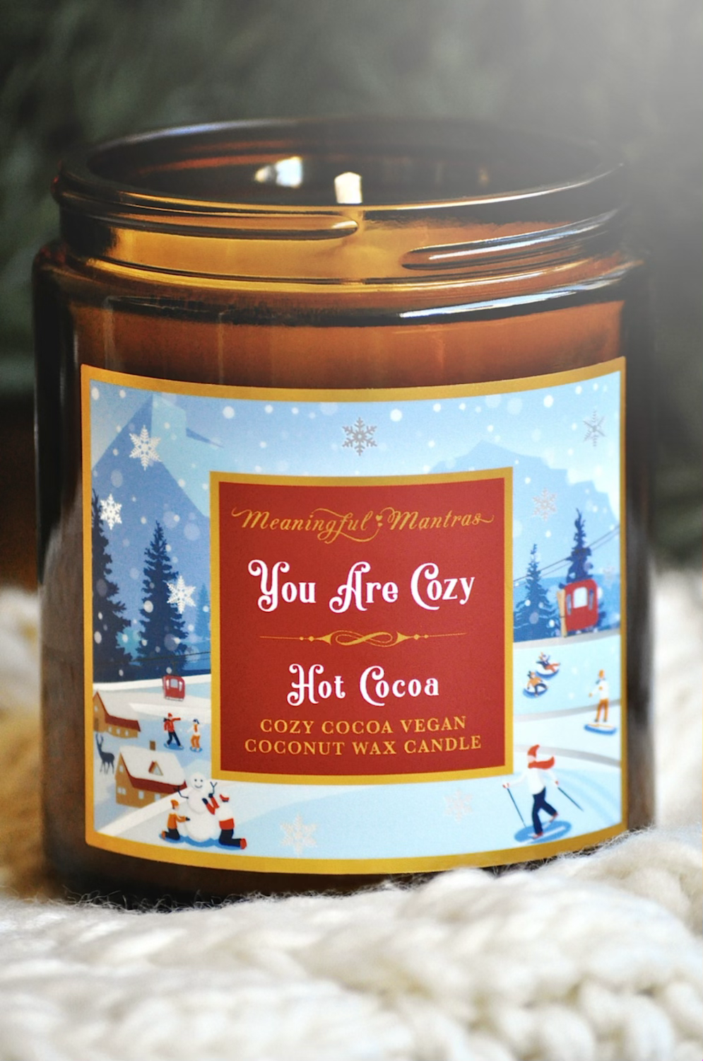 You Are Cozy Hot Cocoa 8oz Candle