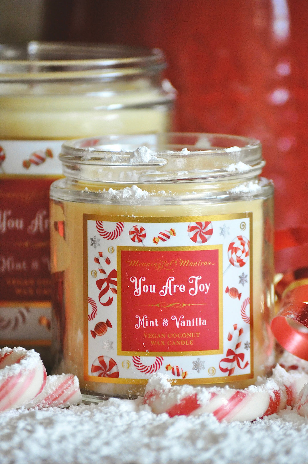 You Are Joy Mint & Vanilla 4oz Mini Candle