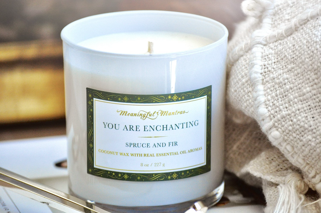 You Are Enchanting Spruce & Fir 8.1 oz Candle