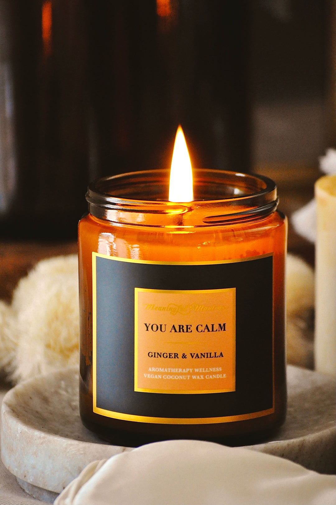 You Are Calm Ginger Vanilla 8oz Candle