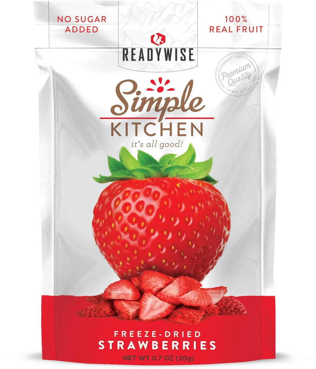 6 CT Case Simple Kitchen Freeze Dried Strawberries