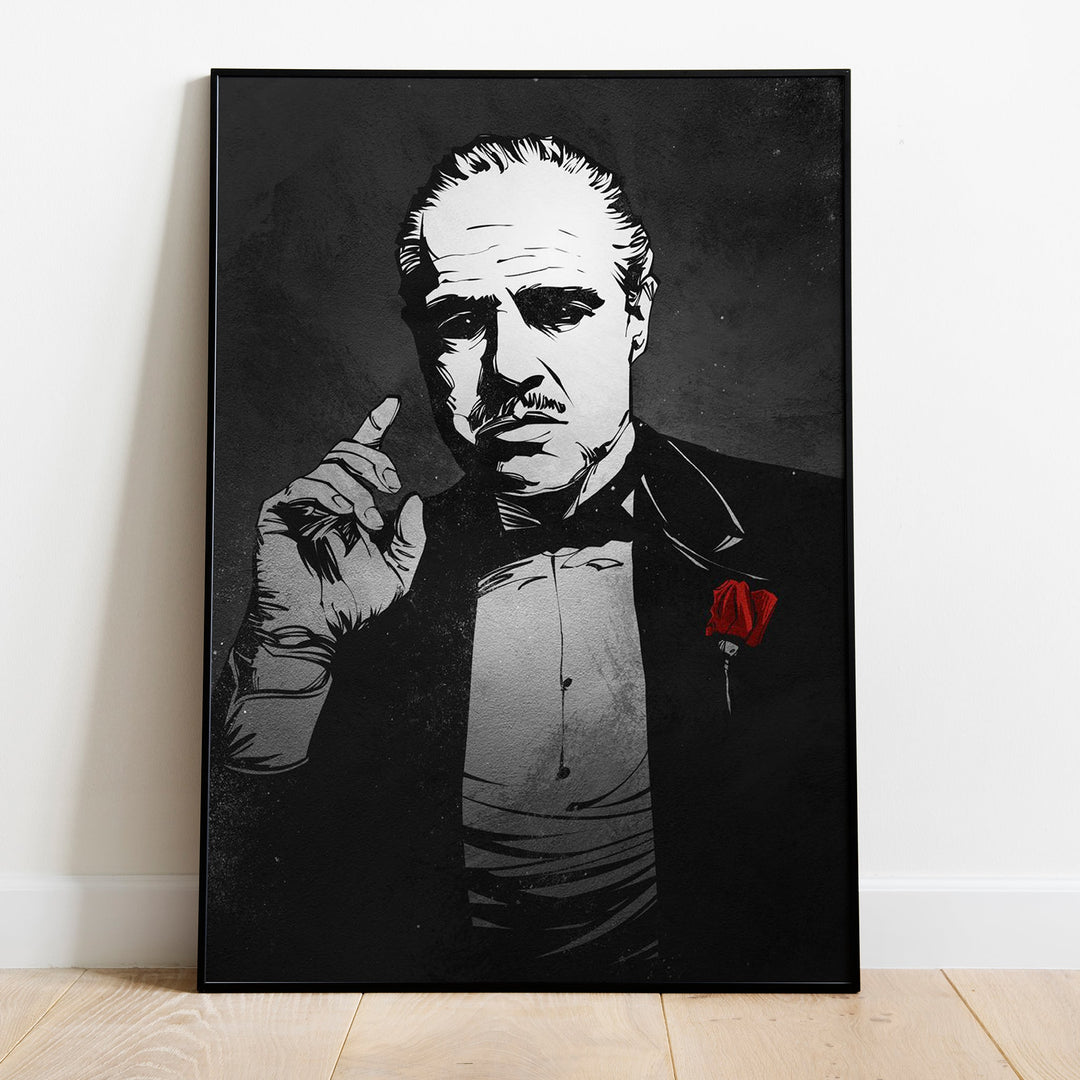 DON CORLEONE - THE GODFATHER POSTER PRINT
