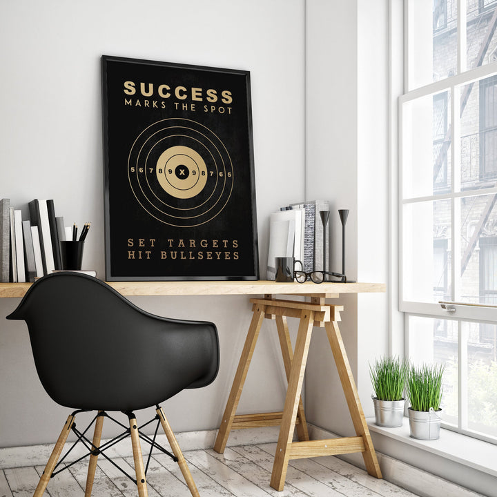 SUCCESS MARKS THE SPOT HOME OFFICE