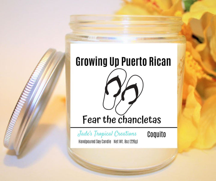Growing Up Puerto Rican Scented Candle