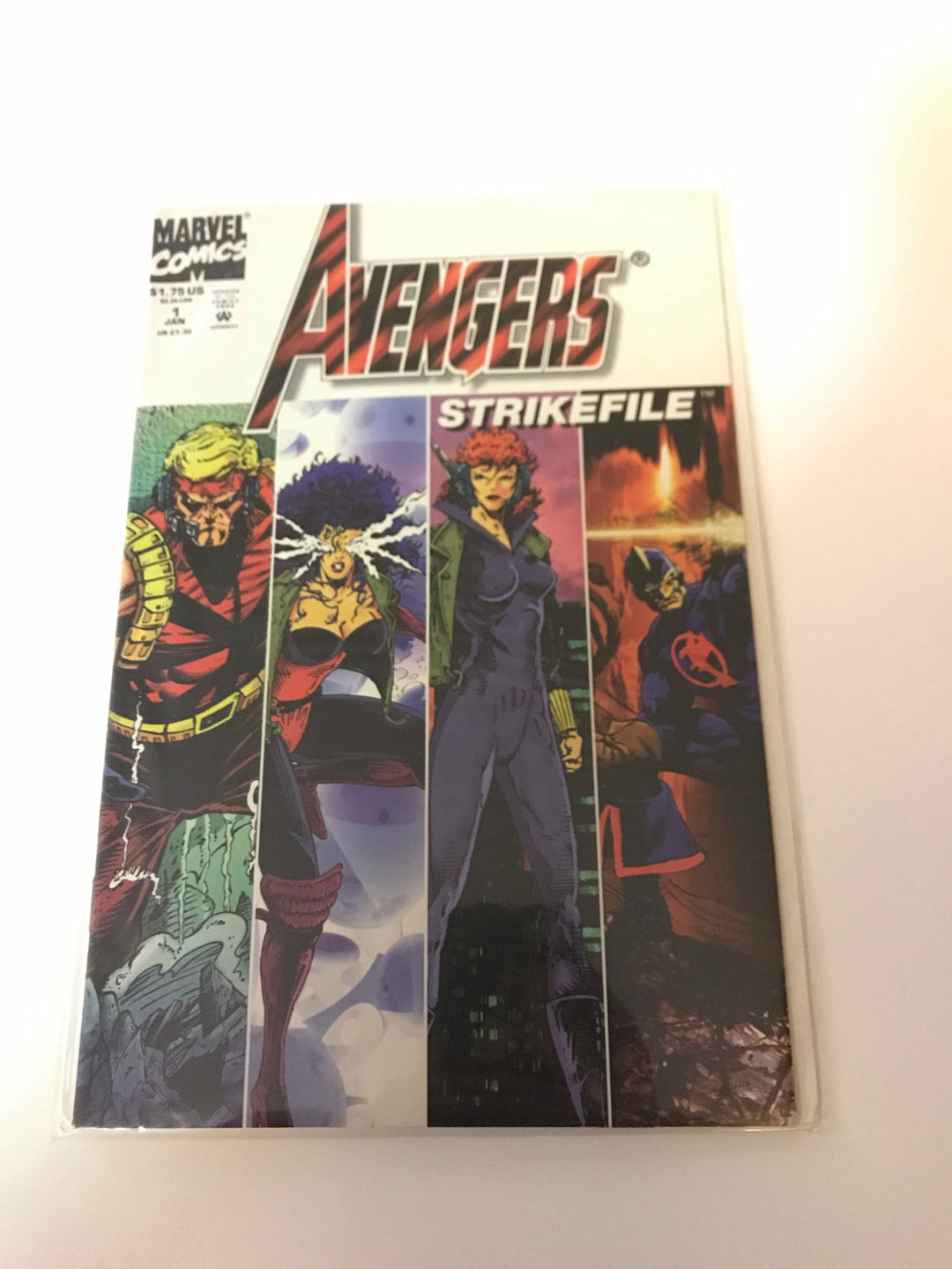 Avengers Strikefile 1st Issue 1998 - Deal Changer