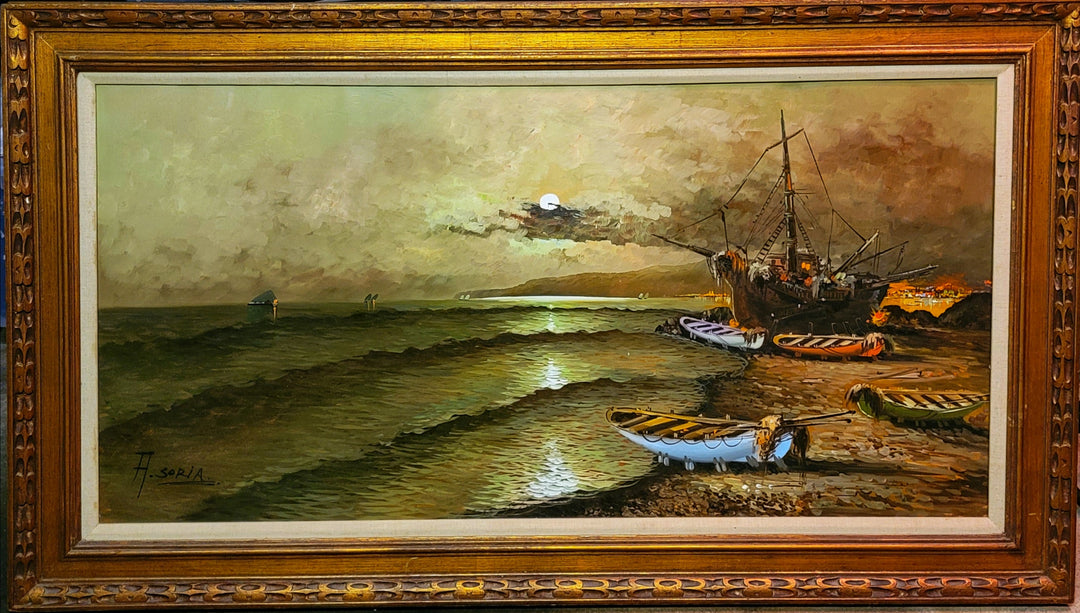 Amelia Soria Painting: Ocean Voyage 1876 - 1958 - Deal Changer