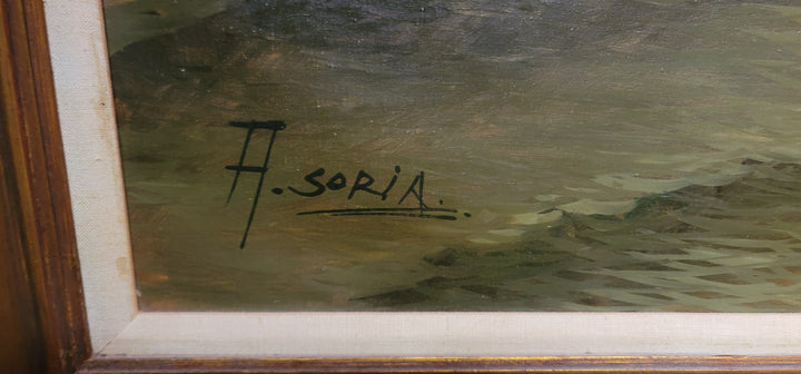 Amelia Soria Painting: Ocean Voyage 1876 - 1958 - Deal Changer