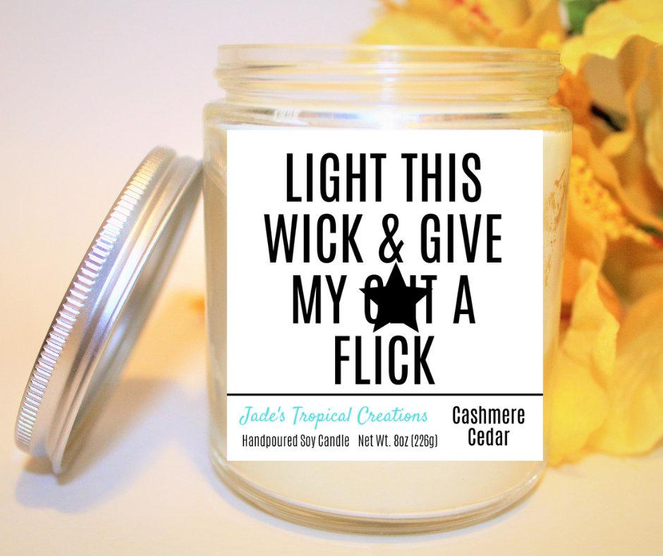Light This Wick Candle Naughty Candle