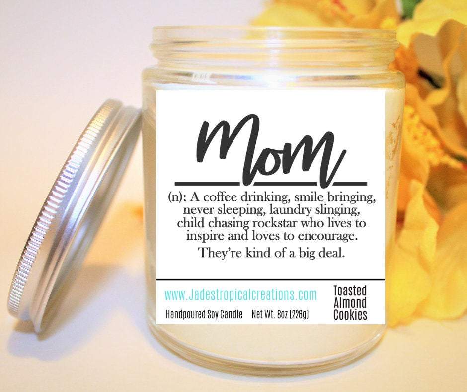 Mom Definition Candle