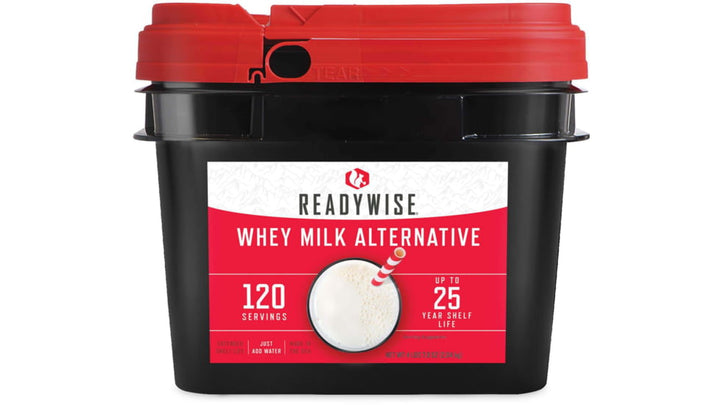 Emergency Food - Freeze Dried Powdered Whey Milk - 120 Servings