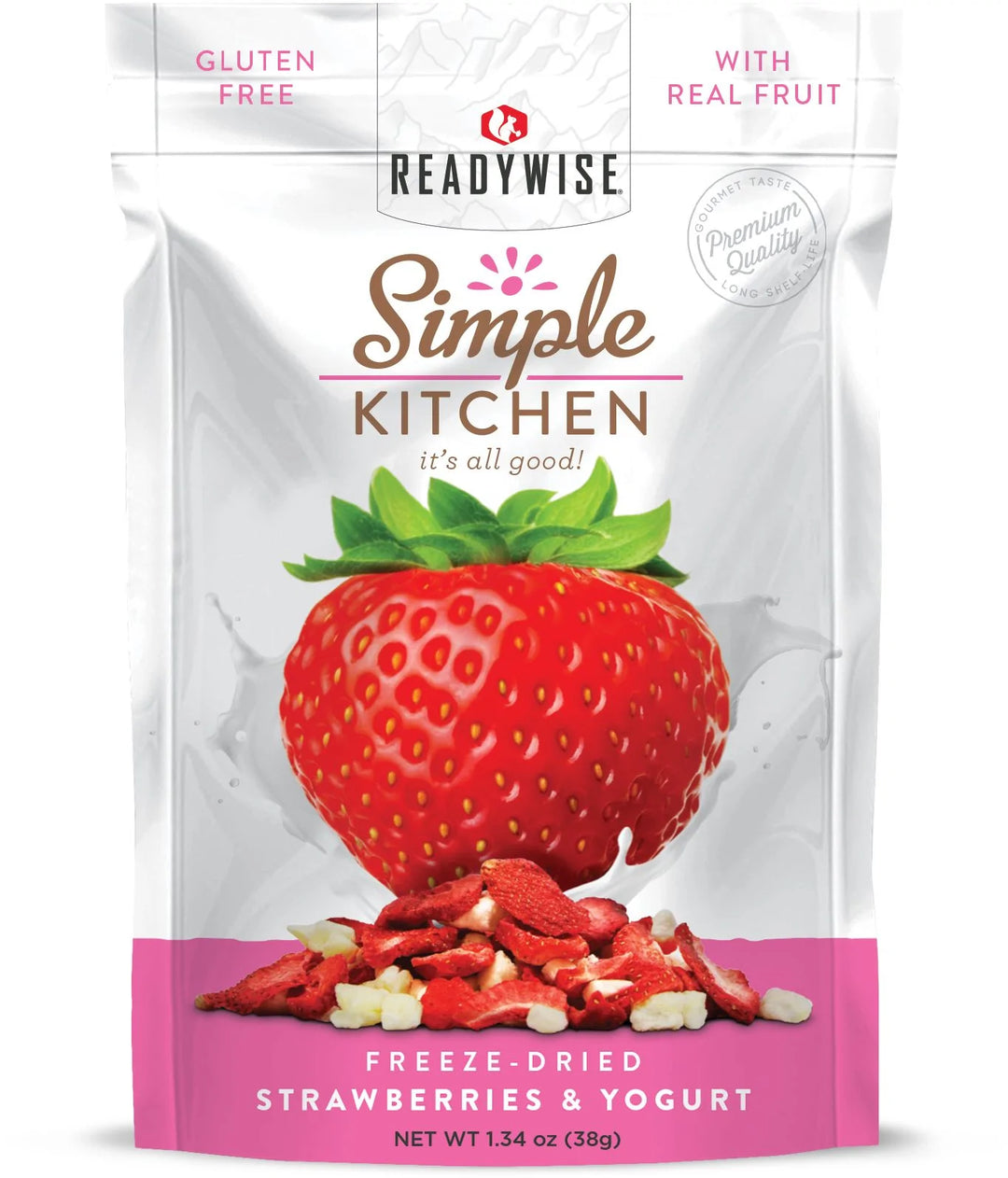 Case Simple Kitchen 草莓酸奶食品旅行 6 件装甜点