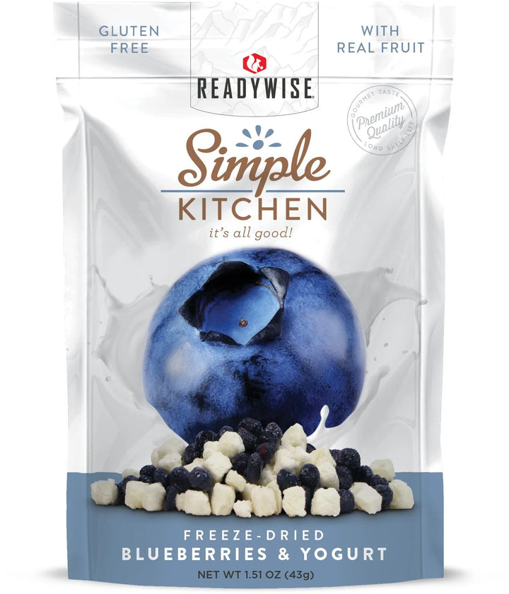 Case Simple Kitchen 蓝莓和酸奶食品旅行 6 件装素食