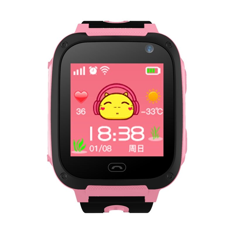 Waterproof Kids Smart Watch Micro SIM Card Call  Tracker Child Camera Anti-lost Position Alarm Smart Watch