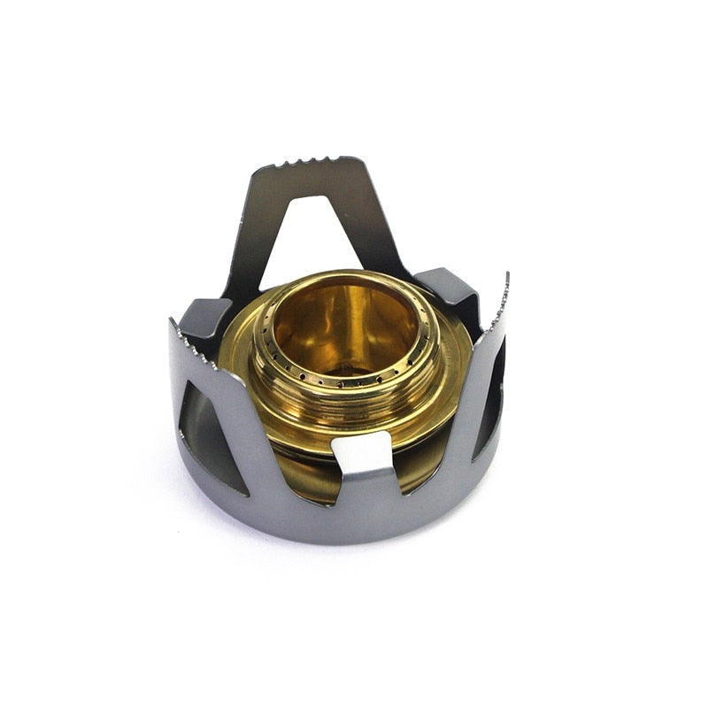 High Quality Outdoor Picnic Stove New Mini Ultra-light Spirit Combustor Alcohol Stove Camping Furnace Camping Portable Folding