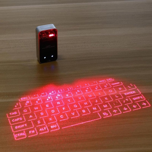 Virtual Laser Keyboard Bluetooth Wireless Projector Phone Keyboard For Computer Iphone Pad Laptop With Mouse Function