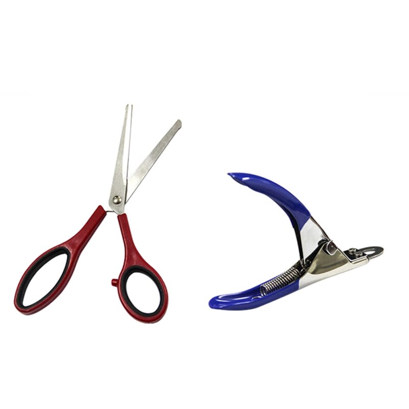 Pet Stainless Steel Hair Scissors Hairdressing Cutting Supplies Shears Dog Comb Haircut Machine Cat Dog Grooming Tool