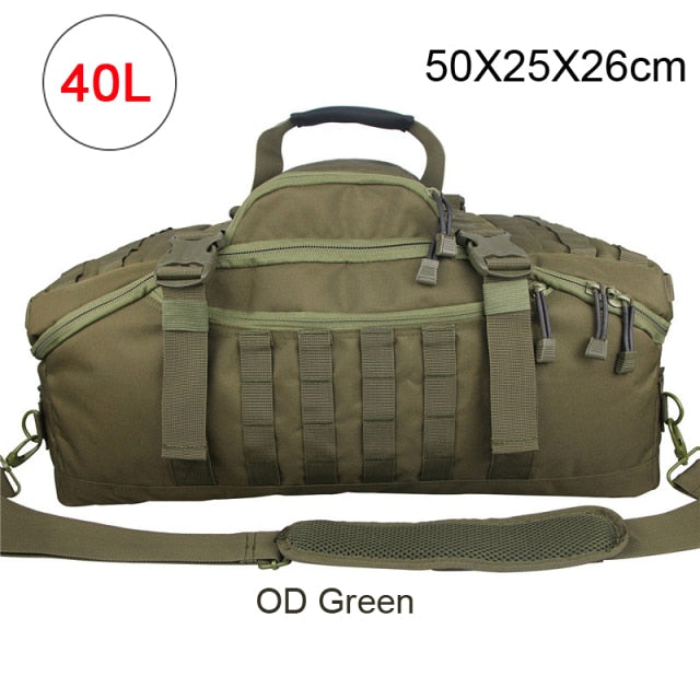 40L 60L 70L Men Army Military Tactical Waterproof Backpack Molle Camping Backpacks Sports Travel Bags Tactical Duffle Bag