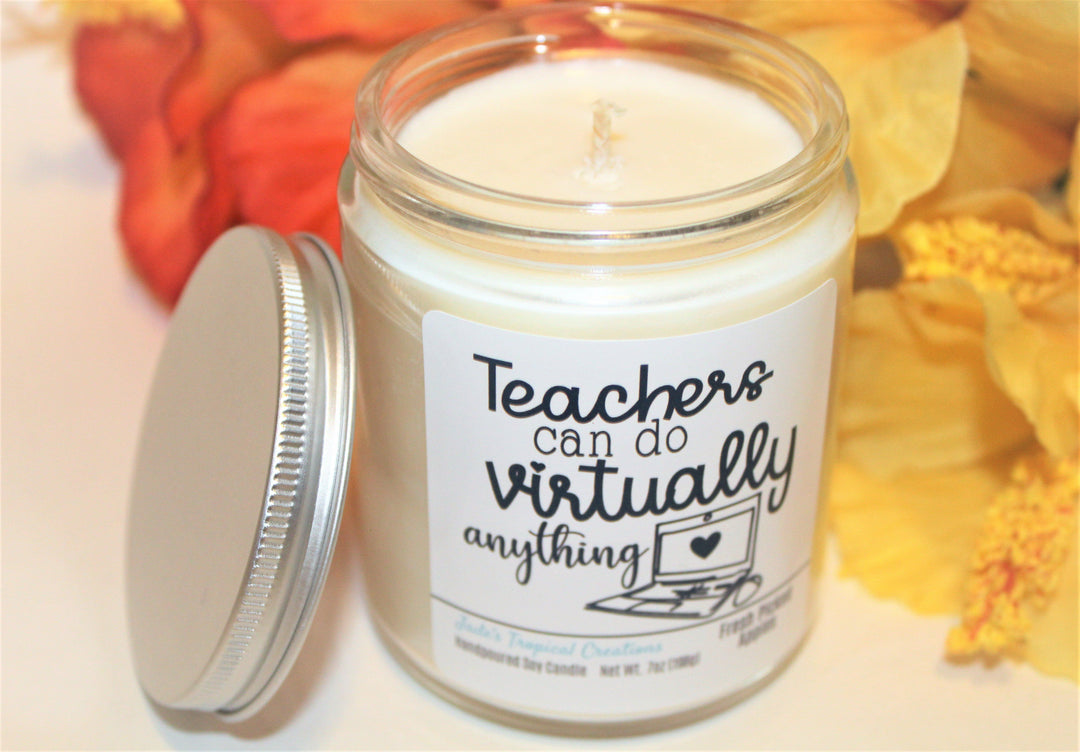 Teachers Can Do Virtually Anything Teacher Candle