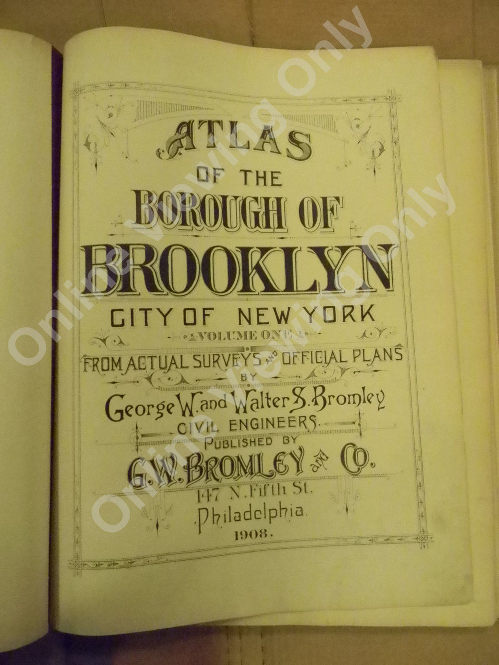 Brooklyn Map 1908 Vintage Pennsylvania Van Sinderen Hegeman New Lots Rockaway ++ - Deal Changer